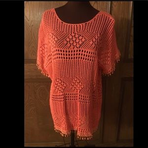 Melon Crochet Sweater